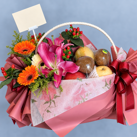 Crimson Healing Fruit Basket — close-up of product details