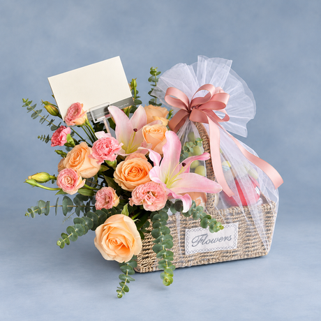 Sunlit Vitality Fruit Basket — complete product on a clean neutral background