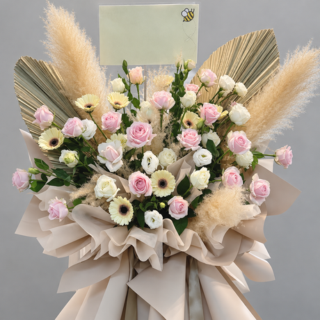 Rustic Elegance Opening Flower Stand — close-up of product details