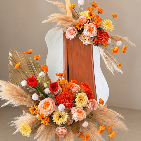 Boho Prosperity Splendor Opening Flower Stand — close-up of product details