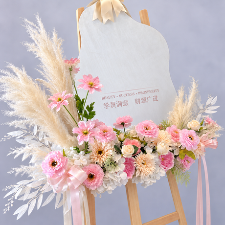 Aura of Success Opening Flower Stand — close-up of product details