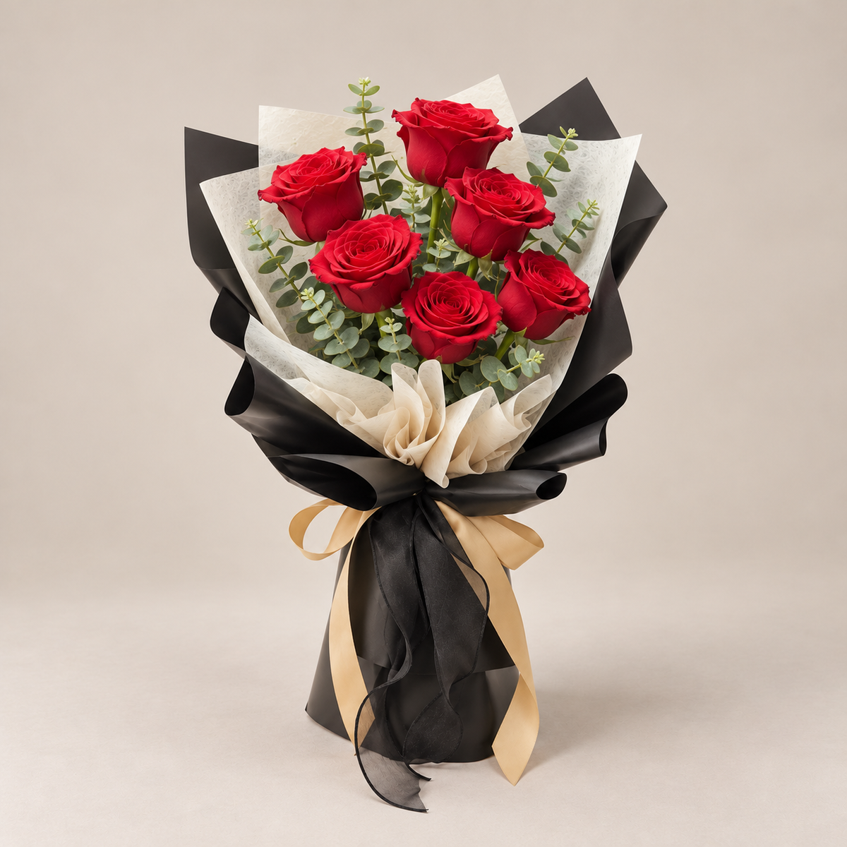 Amour Red Rose Bouquet — Regular size, illustrative preview.