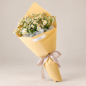 Sunshine Chamomile Bouquet — professional studio product photograph.
