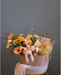 Health Secret Fruit & Flower Basket by Bamboo Green Florist, Penang