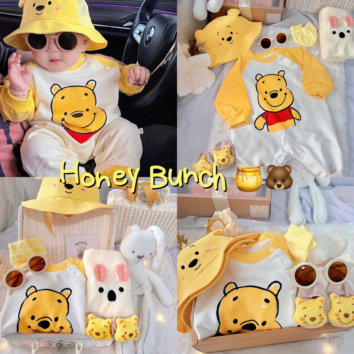 Honey Bunch baby gift set for newborns and baby showers in Malaysia