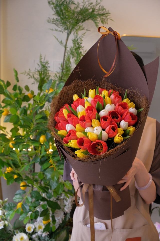 Keepsake Tulips by Bamboo Green Florist, Penang