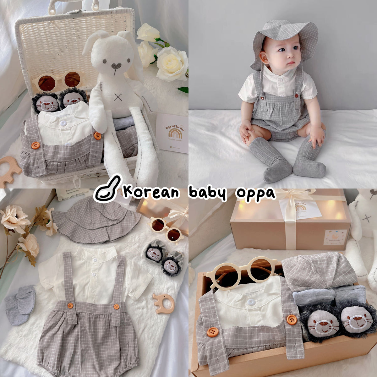 Korean Baby Oppa baby gift set for newborns and baby showers in Malaysia