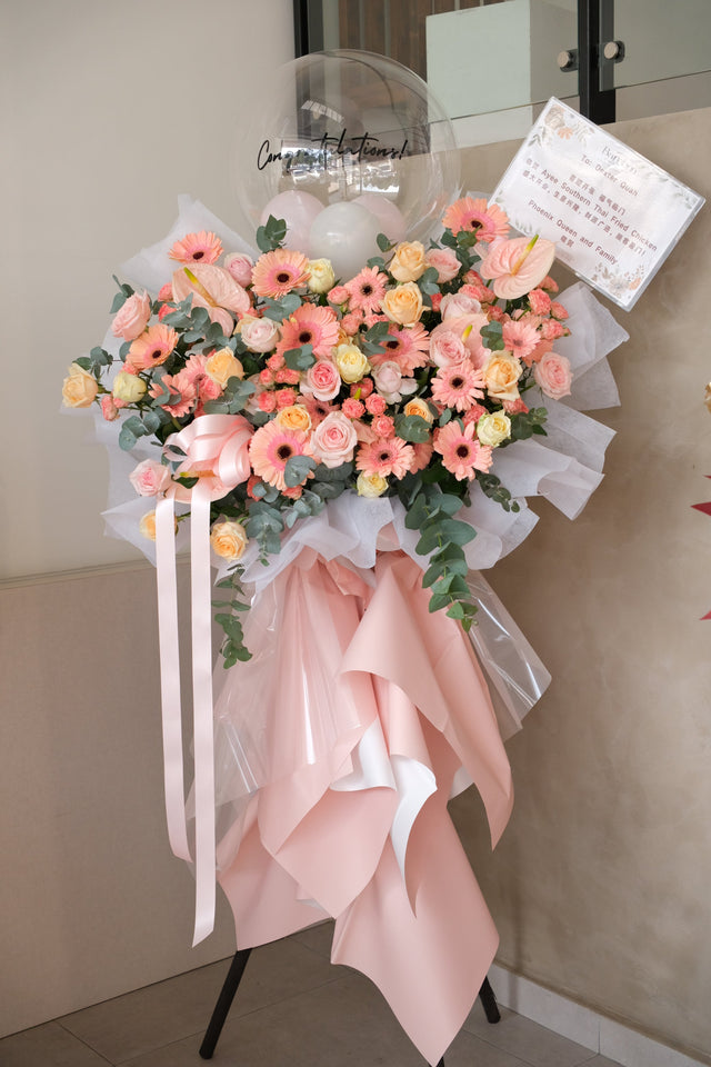 Laurel Grand Opening Flowers by Bamboo Green Florist, Penang