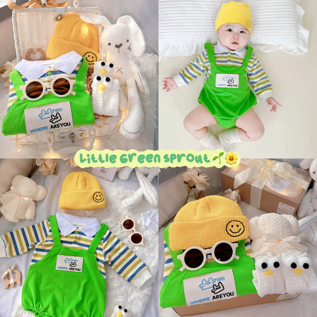 Little Green Sprout baby gift set for newborns and baby showers in Malaysia