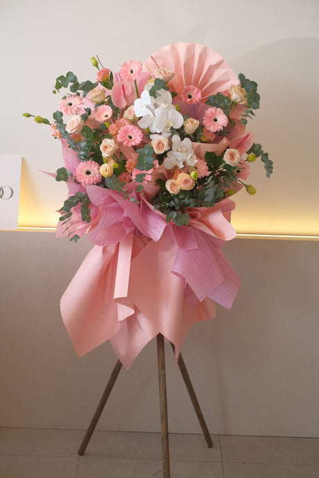 Mardi Gras Grand Opening Flowers by Bamboo Green Florist, Penang