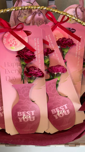 Mini Carnation by Bamboo Green Florist, Penang