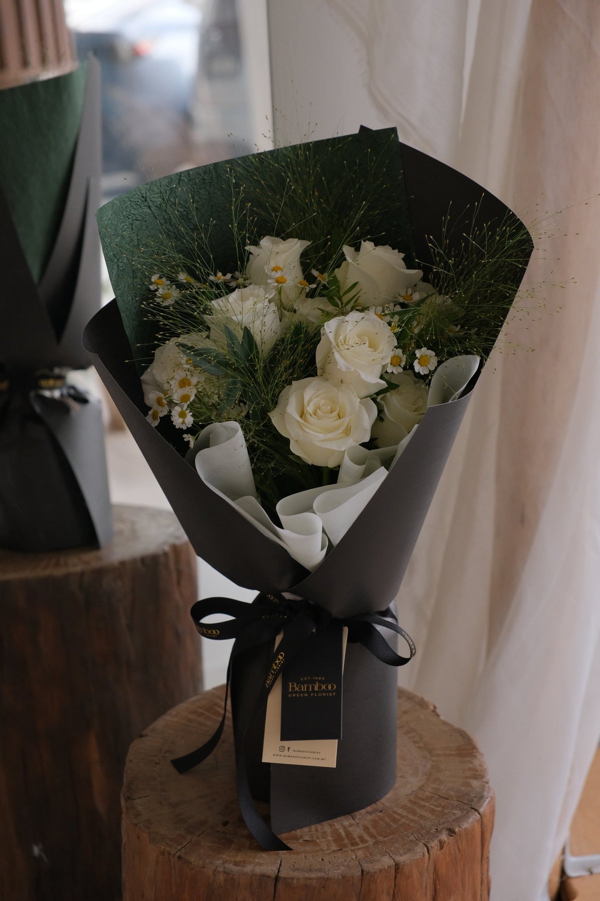 Noble Mono Bouquet by Bamboo Green Florist, Penang, photo 2