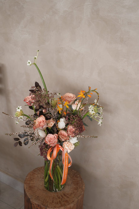 Omakase Vase (Autumnal) by Bamboo Green Florist, Penang