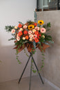 Orange Spark Grand Opening Flowers by Bamboo Green Florist, Penang