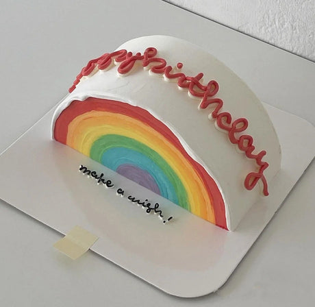 Rainbow Promise Cake by Bamboo Green Florist, Penang