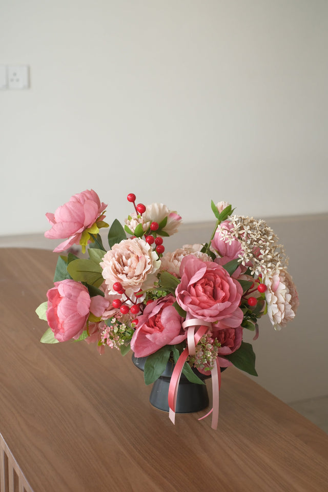 Reserved Creek Silk Flower Arrangement by Bamboo Green Florist, Penang