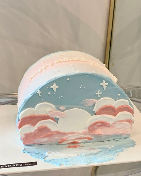 Sea of Stars Cake by Bamboo Green Florist, Penang, photo 2