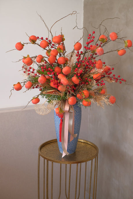 柿柿顺意 Bouquet by Bamboo Green Florist, Penang, photo 2