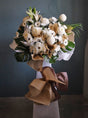 Silk Knot Condolence Wreath by Bamboo Green Florist, Penang