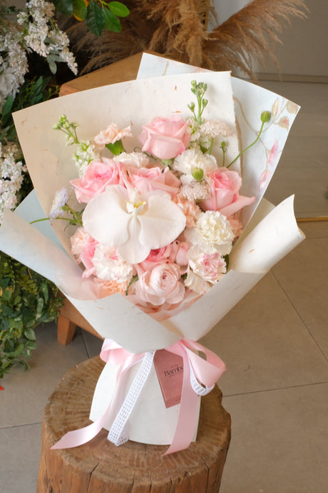 Pink Soiree Bouquet by Bamboo Green Florist, Penang