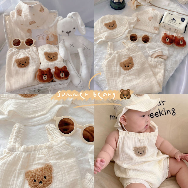 Summer Bear baby gift set for newborns and baby showers in Malaysia
