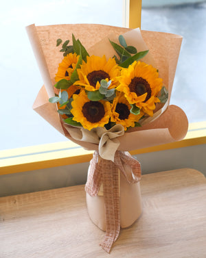 Sunflowers by Bamboo Green Florist, Penang
