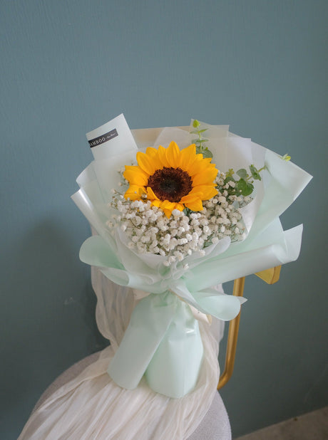 Sunny Day Sunflower Bouquet by Bamboo Green Florist, Penang