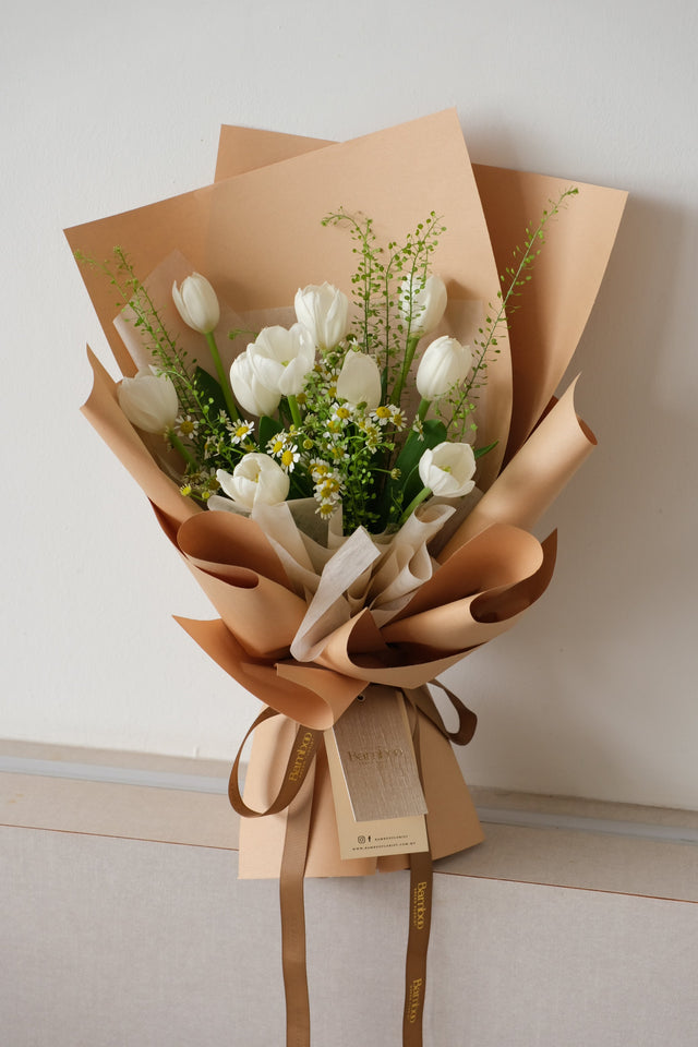 Venezia Tulip Bouquet by Bamboo Green Florist, Penang