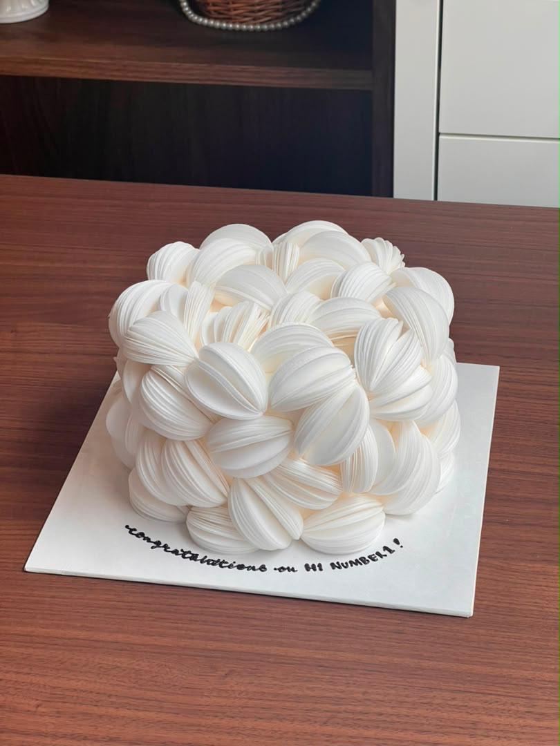 Wafer Sphere Cake by Bamboo Green Florist, Penang, photo 2