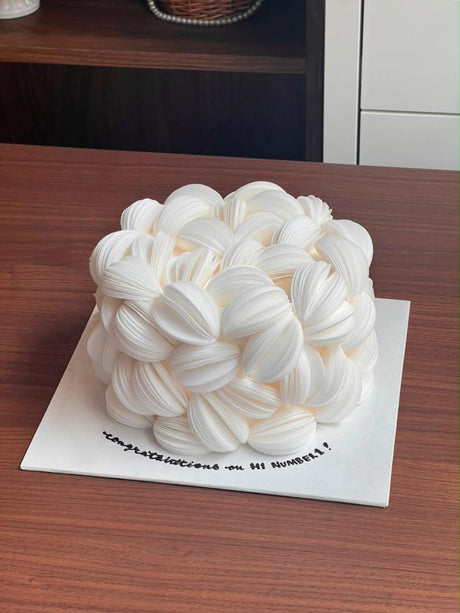 Wafer Sphere Cake by Bamboo Green Florist, Penang, photo 2
